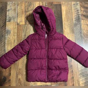 The children’s place girls puffer jacket